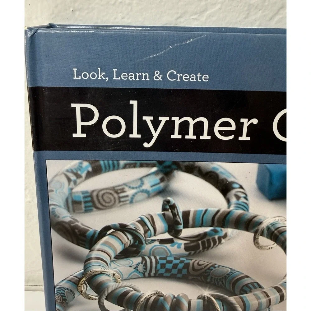 Polymer Clay 101 Book with DVD - Beginner Craft Techniques Jewelry Canes Crafts